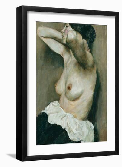 Female Half Nude, 1901-Nikolai Astrup-Framed Giclee Print