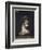 Female Head-Odilon Redon-Framed Giclee Print