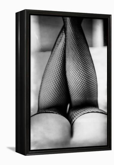 Female Legs in Tights-Rory Garforth-Framed Premier Image Canvas