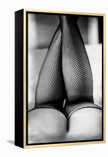 Female Legs in Tights-Rory Garforth-Framed Premier Image Canvas