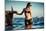 Female Model Wearing Bikini-Luis Beltran-Mounted Photographic Print