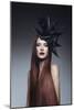 Female Model with Long Red Hair-Luis Beltran-Mounted Photographic Print