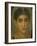 Female Mummy Portrait, from Thebes, 2nd Century-Roman Period Egyptian-Framed Giclee Print