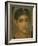 Female Mummy Portrait, from Thebes, 2nd Century-Roman Period Egyptian-Framed Giclee Print