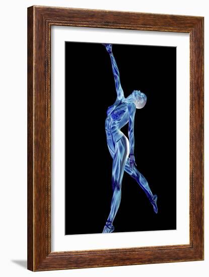 Female Musculature-Friedrich Saurer-Framed Photographic Print