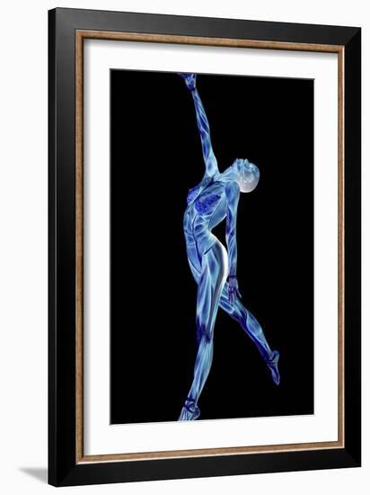 Female Musculature-Friedrich Saurer-Framed Photographic Print