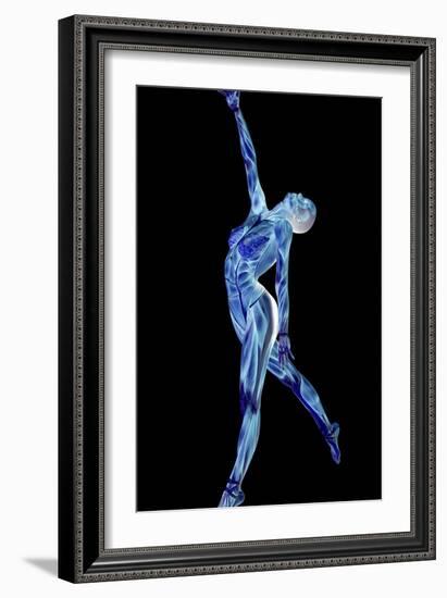 Female Musculature-Friedrich Saurer-Framed Photographic Print