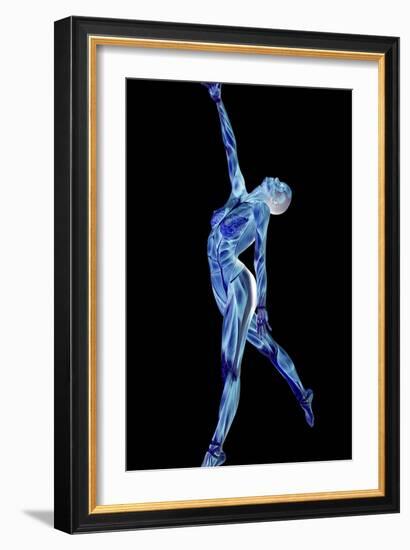 Female Musculature-Friedrich Saurer-Framed Photographic Print