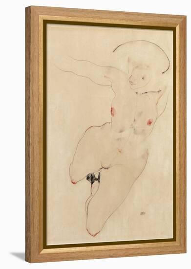 Female Nude, 1912-Egon Schiele-Framed Premier Image Canvas