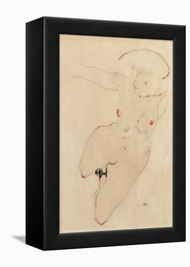 Female Nude, 1912-Egon Schiele-Framed Premier Image Canvas