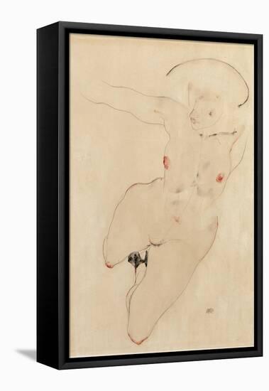 Female Nude, 1912-Egon Schiele-Framed Premier Image Canvas