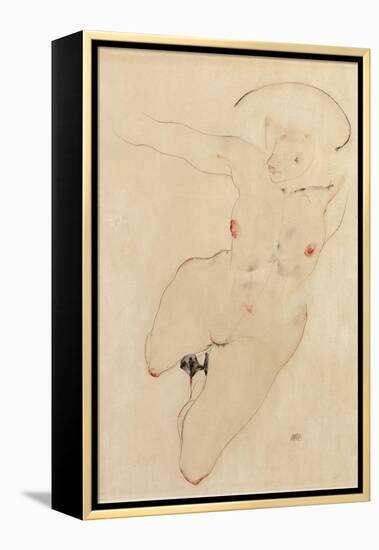 Female Nude, 1912-Egon Schiele-Framed Premier Image Canvas