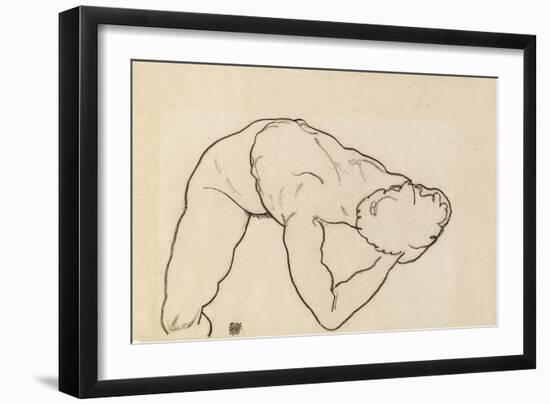 Female Nude, 1918-Egon Schiele-Framed Giclee Print