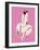 Female Nude Back View Pink-Francesco Gulina-Framed Photographic Print