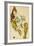 Female Nude Clasping Right Leg, 1917-Egon Schiele-Framed Giclee Print