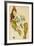 Female Nude Clasping Right Leg, 1917-Egon Schiele-Framed Giclee Print