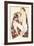 Female Nude on Coloured Blanket, c.1911-Egon Schiele-Framed Serigraph