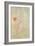 Female nude (pencil and w/c on paper)-Auguste Rodin-Framed Giclee Print