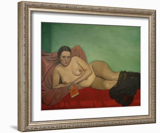 Female Nude Reclining-Félix Vallotton-Framed Giclee Print