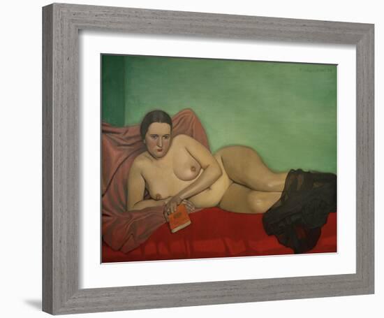 Female Nude Reclining-Félix Vallotton-Framed Giclee Print