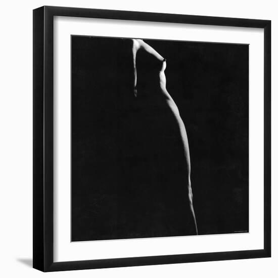 Female Nude Study-Gjon Mili-Framed Photographic Print