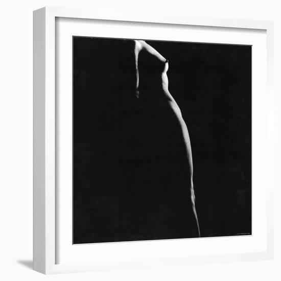 Female Nude Study-Gjon Mili-Framed Photographic Print