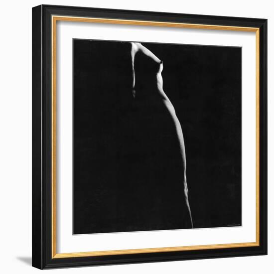 Female Nude Study-Gjon Mili-Framed Photographic Print