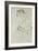 Female Nude, Turned to the Left, 1912-13-Gustav Klimt-Framed Giclee Print