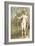 Female Nude with Death as a Skeleton, 1897-Armand Rassenfosse-Framed Giclee Print