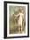 Female Nude with Death as a Skeleton, 1897-Armand Rassenfosse-Framed Giclee Print