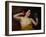 Female Nude (Woman with Her Mirror) (Oil on Canvas)-Jules Ernest Renoux-Framed Giclee Print