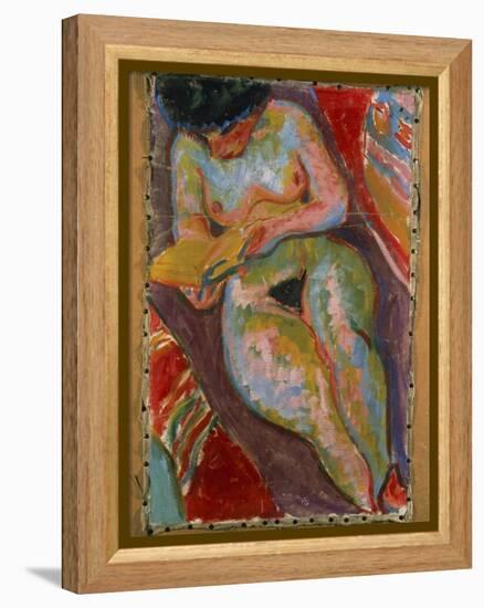 Female Nude-Ernst Ludwig Kirchner-Framed Premier Image Canvas