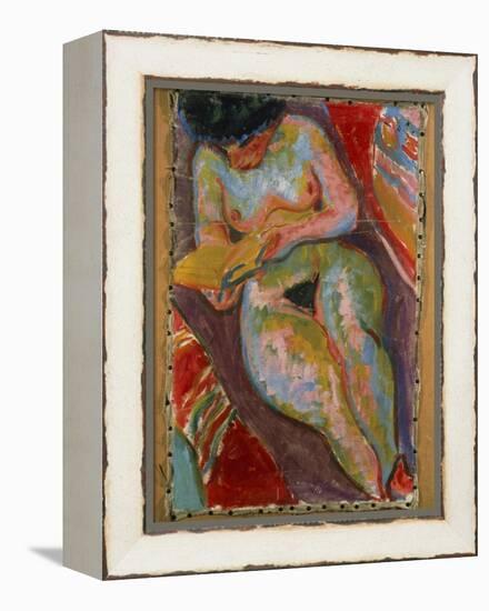 Female Nude-Ernst Ludwig Kirchner-Framed Premier Image Canvas