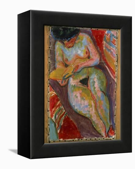 Female Nude-Ernst Ludwig Kirchner-Framed Premier Image Canvas