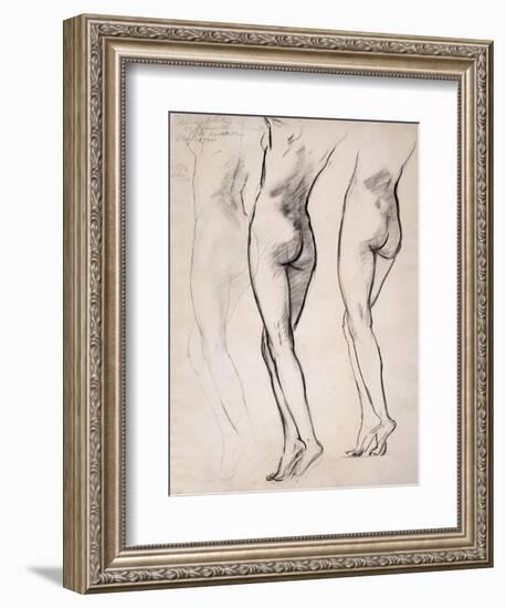 Female Nude-John Singer Sargent-Framed Giclee Print