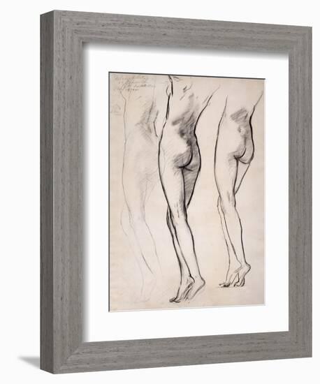 Female Nude-John Singer Sargent-Framed Giclee Print