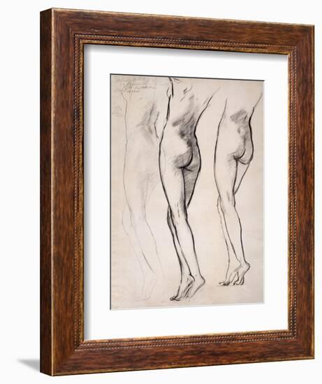 Female Nude-John Singer Sargent-Framed Giclee Print