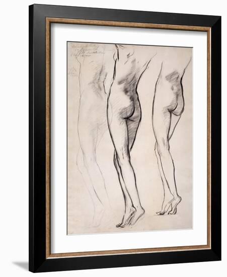 Female Nude-John Singer Sargent-Framed Giclee Print