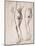 Female Nude-John Singer Sargent-Mounted Giclee Print