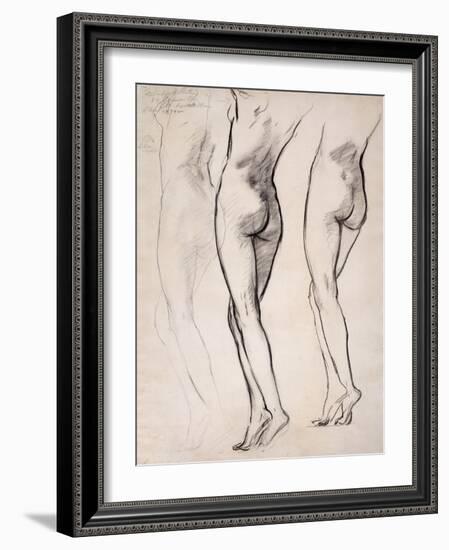 Female Nude-John Singer Sargent-Framed Giclee Print