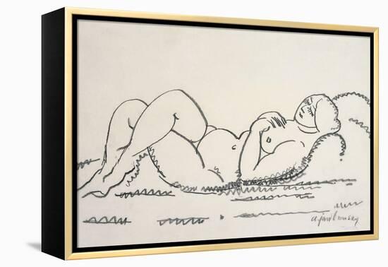 Female Nude-Alexej Von Jawlensky-Framed Premier Image Canvas