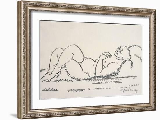 Female Nude-Alexej Von Jawlensky-Framed Giclee Print