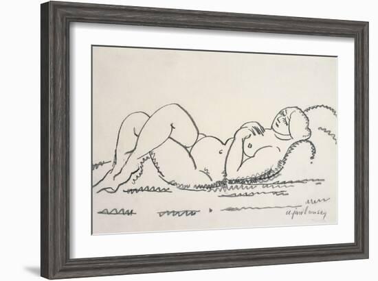 Female Nude-Alexej Von Jawlensky-Framed Giclee Print