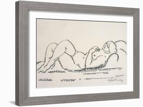 Female Nude-Alexej Von Jawlensky-Framed Giclee Print
