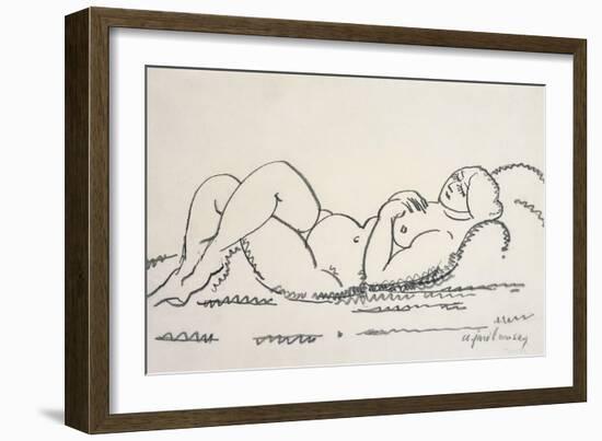 Female Nude-Alexej Von Jawlensky-Framed Giclee Print