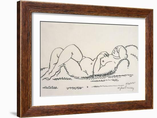 Female Nude-Alexej Von Jawlensky-Framed Giclee Print