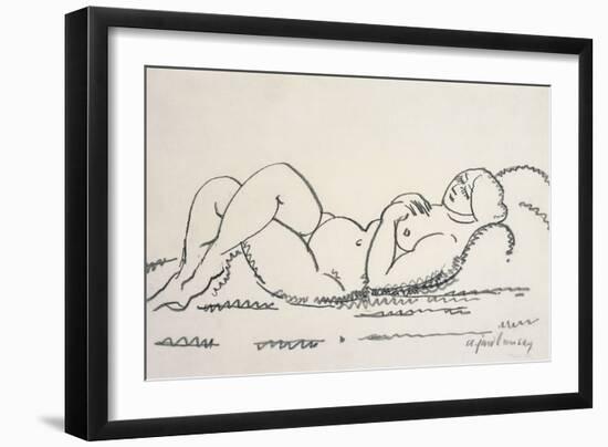 Female Nude-Alexej Von Jawlensky-Framed Giclee Print