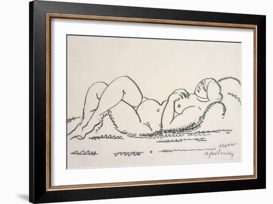 Female Nude-Alexej Von Jawlensky-Framed Giclee Print