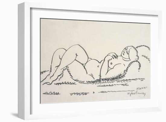 Female Nude-Alexej Von Jawlensky-Framed Giclee Print