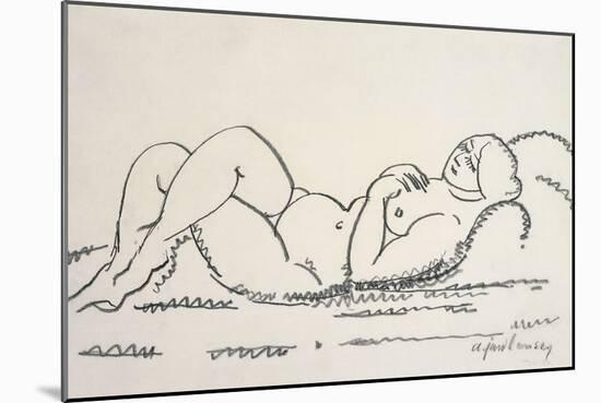 Female Nude-Alexej Von Jawlensky-Mounted Giclee Print